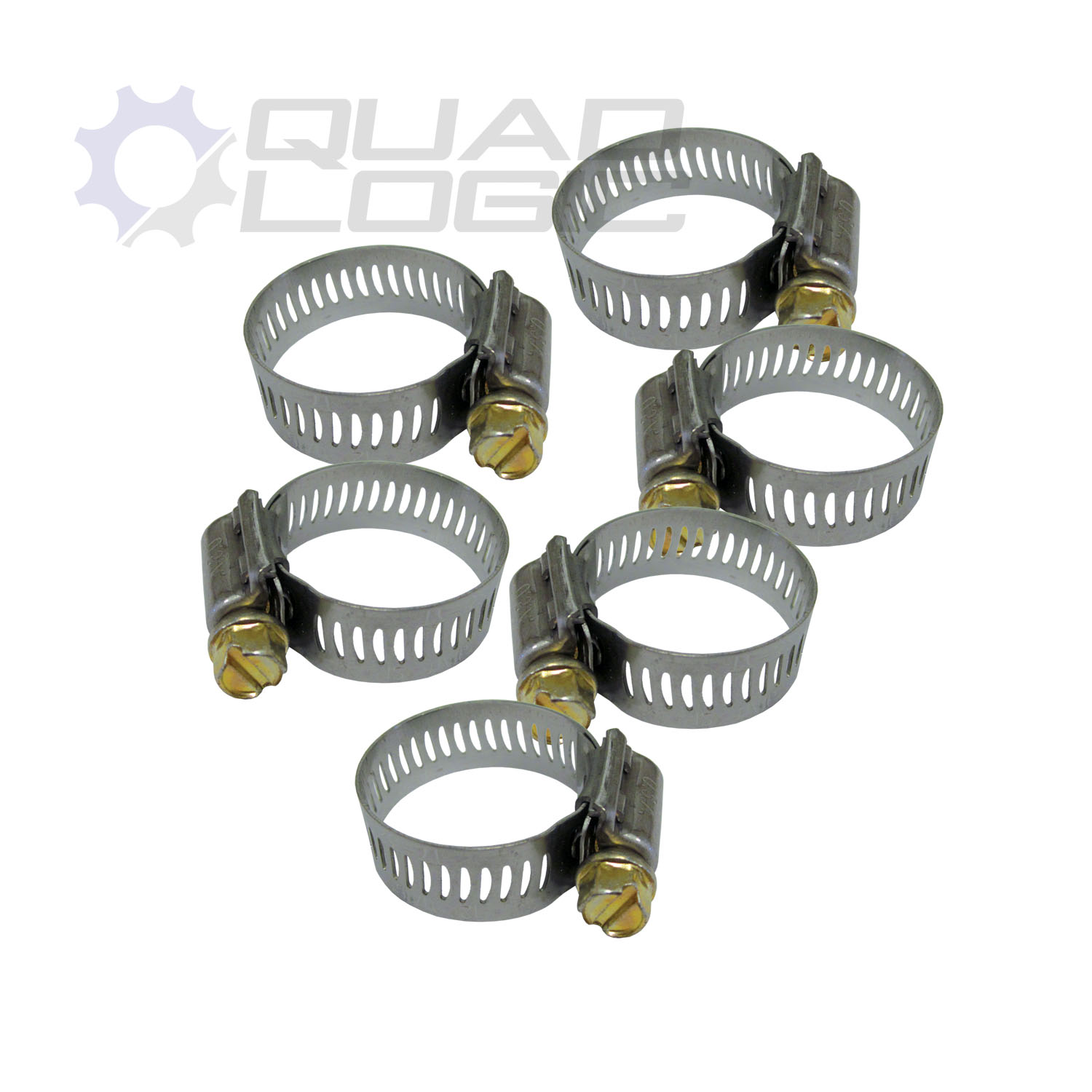 Scrambler 500 Coolant Hose Clamps (Set of 6) Quad Logic