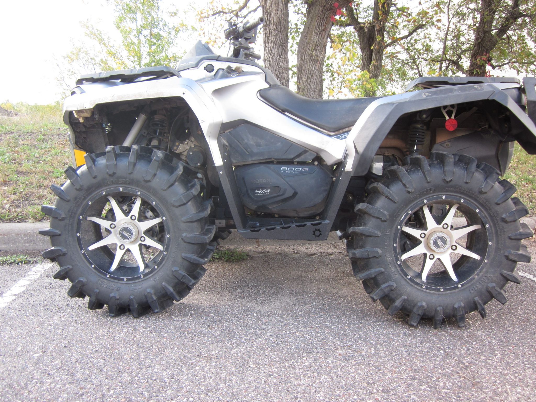 Gen 2 CanAm Outlander Steel Footwells Quad Logic